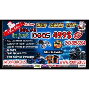 Deal 2 Custom Drag racing suit X Mas offer